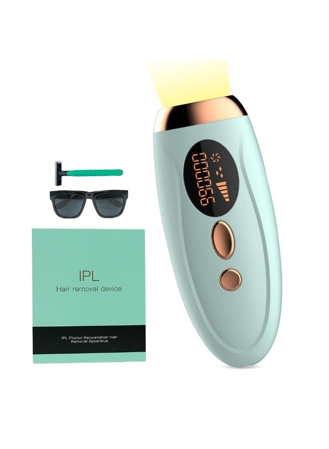 BlueFire IPL Laser Hair Removal Device for Women Home Use, Permanent Facial and Body Hair Removal Machine, 5 Energy Levels, Digital Display, Auto Flash and Manual Mode, Safe Skin Sensor, Long Lasting Light Pulses, Complete Home Beauty Appliance - Image 2